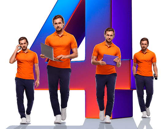 Великолепная четверка Ростелеком в село Русский Шелдаис (Пензенская область)